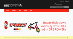Desktop Screenshot of drerowery.pl